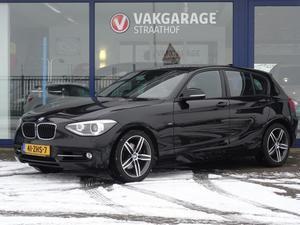 BMW 1-serie 118I BUSINESS, 170PK   Sportstoelen   Navigatie   Xenon   17` Velgen   Parkeersensoren V A   Bluetoo