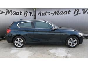 BMW 1-serie 114i Sport Line 3-deurs   Leer   Navi   Xenon