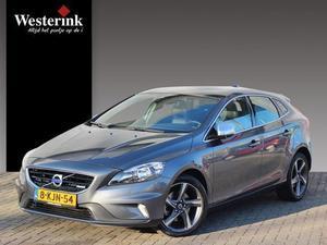 Volvo V40 1.6 T4 180PK R-DESIGN NAVI, LEER, PANO-DAK