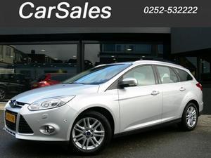 Ford Focus Wagon 1.0 ECOBOOST 125PK TITANIUM NAVI AIRCO 6VERSN PARKPILOT LMV PDC .