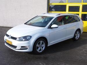 Volkswagen Golf Variant 1.6 TDI 110PK HIGHLINE BJ2013 Navi ECC Cruise-Control LMV