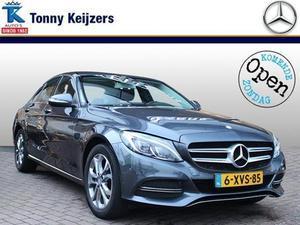 Mercedes-Benz C-klasse 180 CDI LEASE EDITION Navigatie Audio Clima Led 17`LM 116Pk! ZONDAG A.S. OPEN!