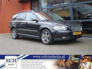 Volvo V50 2.4 140pk, Ecc, 2xDVD in hoofdsteunen, 16inch