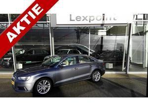 Audi A3 Limousine 1.6 TDI 111Pk Ambiente Pro Line Plus 20% bijtell.   MMi navigatie   Stof-leder interieur