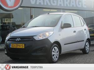 Hyundai i10 1.0 PURE  70pk  5-drs  Stuurbekr  Radio-cd  aux,usb,ipod   Isofix