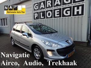 Peugeot 308 SW 1.6 HDIF 109PK Navi Airco Trekgewicht 1500KG Audio X-LINE