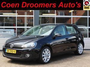 Volkswagen Golf 2.0 TDi Highline BlueMotion  Airco Climate Control,Bl. Carkit,Cruise Control,Navigatie,MET GARANTIE*