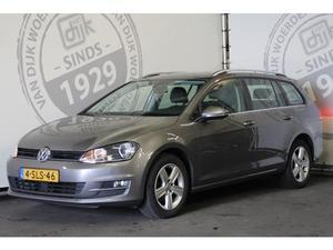 Volkswagen Golf Variant 1.4 TSI AUTOMAAT HIGHLINE NAV CLIMA CHROOMPAKKET NW MODEL 1 2 LEDER DSG