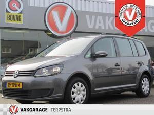 Volkswagen Touran 1.6 TDI  90pk  Airco  Cruise  Elek.pakket  Dakrail  Isofix  6-bak.