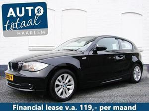 BMW 1-serie 118 i 143pk Executive , Vol leer, ECC, LMV