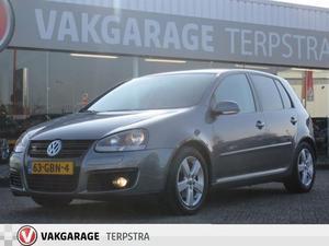 Volkswagen Golf 2.0 TDI GT SPORT  141pk  Clima  Cruise  Elek. pakket  LMV. Mist.  6-bak  Trekhaak  APK 12-17