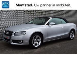 Audi A5 Cabriolet 1.8 TFSI AUTOMAAT S-EDITION Cruise control Navigatie Climatronic Xenon Stoelverwarming Led