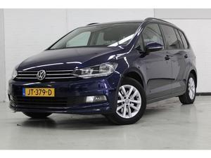 Volkswagen Touran 1.4 TSI 150pk COMFORTLINE 7P Fabrieksgarantie t m 15-06-2018 Trekhaak Navi Bluetooth Privacy glass L