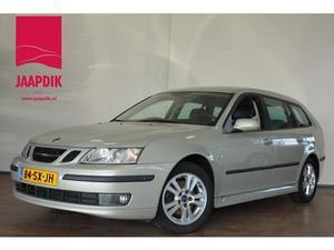 Saab 9-3 Sport Estate BWJ 2006 1.8T 150 PK LINEAR HALF LEER CLIMA CRUISE LMV TREKHAAK