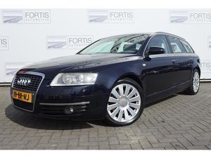 Audi A6 Avant 3.0 TDI QUATTRO PRO LINE Navi  Schuifdak  trekhaak  Leer  Ecc  18 inch perfect onderhouden! .