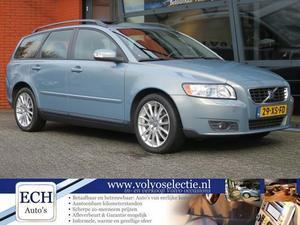 Volvo V50 2.0D Edition II Schuifdak, Leer, Navi, Xenon, Hout