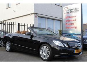 Mercedes-Benz E-klasse Cabrio 250 CGI Distronic Memory Ventilatie Vol! Origineel NL