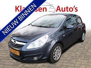 Opel Corsa 1.4-16V ENJOY airco! 15 L.M.V. prachtige staat! 2E PAASDAG GEOPEND!