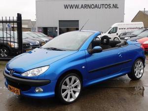 Peugeot 206 CC 1.6-16V, NL AUTO, STUURBEKRACHTIGING, ELEK-RAMEN, CENT-VERGRENDELING, RADIO-CD, LM-VELGEN, TREKHA