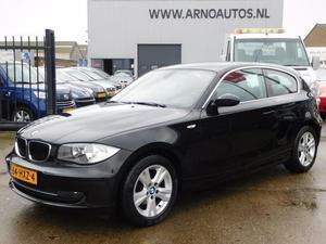 BMW 1-serie 116I BUSINESS LINE, 6-BAK, AIRCO, NAVIGATIE, ELEK-RAMEN, CENT-VERGRENDELING, RADIO-CD-CARKIT, LM-VEL