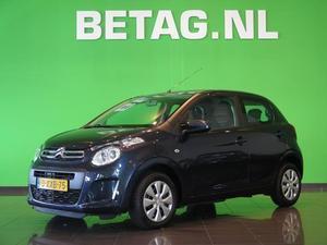 Citroen C1 1.0 E-VTI 70PK FEEL 5-Deurs! Airco Boordcomputer Elek-Ramen Centraal-Afst Radio-CD-MP3 Elek-Pakket!