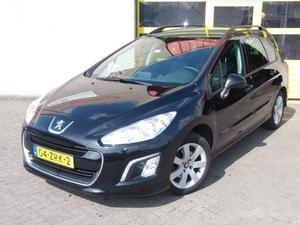 Peugeot 308 SW 1.6 E-HDI AUTOMAAT BLUE LEASE EXECUTIVE BJ2013 Navi ECC LMV LED PDC