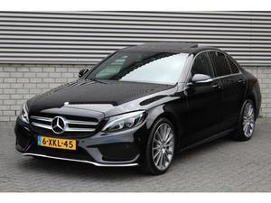 Mercedes-Benz C-klasse C220 CDI PRESTIGE AMG-Pakket Clima Navi Leder Schuifdak Xenon.