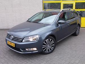 Volkswagen Passat Variant 1.6 TDI 105PK COMFORT EXECUTIVE LINE BLUEMOTION BJ2012 Navi LMV-17` Sport-Stoelen PDC V A