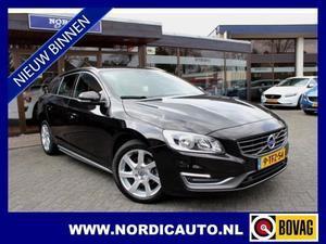 Volvo V60 2.0 D4 SUMMUM GEARTRONIC NAVI LEDER MEMORY SEAT AFN. TREKHAAK 181 PK!