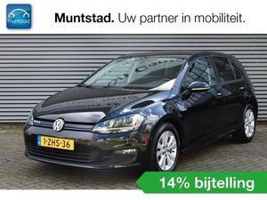 Volkswagen Golf 1.6 TDI 110 pk 5 deurs HIGHLINE BLUEMOTION Navigatie PDC Xenon 16 inch LM velgen