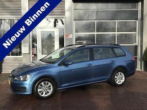 Volkswagen Golf Variant 1.6 TDI COMFORTLINE Goede Caravan trekker Navi 16inch Cruise Airco Clima