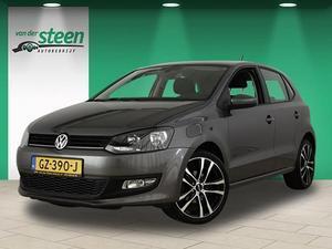 Volkswagen Polo 1.2 TSI 90PK 5-DRS HIGHLINE ECC ELECTROPAKKET BLUETOOTH LMV17 * 2 JAAR GARANTIE! *