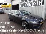 Audi A4 Avant 2.0 TDI PRO LINE Navi Clima Cruise Chrome Uitstraling