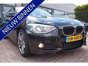 BMW 1-serie 120D HIGH EXE M SPORTPAKKET Navigatie pro xenon schuifkanteldak pdc voor&achter cruise&climate contr