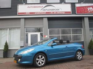 Peugeot 307 CC 2.0-16V Airco Clima 16inch Cruise NL auto Dealer onderhouden