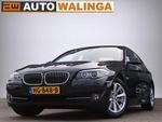 BMW 5-serie F10 520D 184PK AUTOMAAT HIGH EXE, Zwart Leder, Xenon, Groot Navigatie, 2x Pdc, Chroom, Clima, Cruise