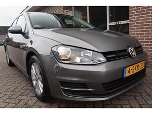 Volkswagen Golf 1.6 TDI 81kw 110pk H6 TRENDLINE BLUEMOTION Executive Ecc Navigatie 5drs.