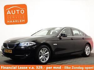 BMW 5-serie Sedan 520I HIGH EXECUTIVE 184pk AUT8, Leer, Navi, Xenon, LMV , ECC