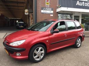 Peugeot 206 SW 1.6-16V XS LMV-DAKRAIL-TREKHAAK-APK t m juni 2018!! 2e Pinksterdag Geopend!!