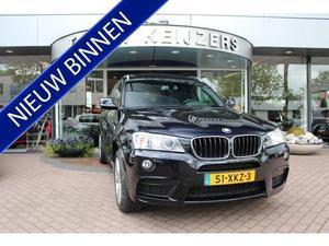 BMW X3 2.0D XDRIVE M HIGH EXECUTIVE M-Pakket Navigatie Panoramadak Xenon Leer 19`LM 184Pk! Zondag a.s. open