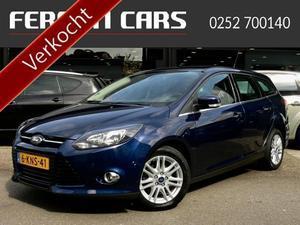 Ford Focus Wagon 1.6 TDCI ECONETIC TITANIUM LEDER NAVI AIRCO PARK PILOT LMV TREKHAAK