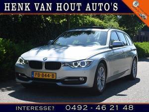 BMW 3-serie Touring 318D LUXURY LINE AUTOMAAT | SPORTSTOELEN | PANO-DAK | GR. NAVI