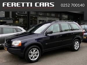 Volvo XC90 2.5 TURBO AUT5 SUMMUM LEDER 7PERS NAVI AIRCO LMV PDC TREKHAAK .