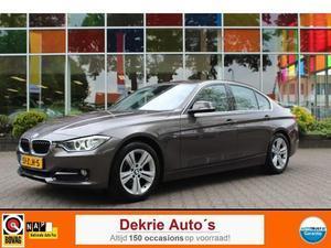 BMW 3-serie 320I EFFICIENTDYNAMICS EDITION UPGRADE EDITION   NAVI   AIRCO-ECC   XENON   LEDER   CRUISE CTR.   PD