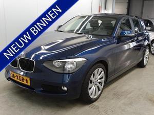 BMW 1-serie 116I BUSINESS Automaat  Navi Prof  Leer  Lm velg