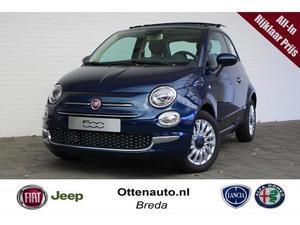 Fiat 500 80 LOUNGE RIJKLAAR OPEN DAK, NAVI