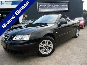 Saab 9-3 Cabrio 1.8T LINEAR SLECHTS 100.512 originele km   Airco   Cruise-control   Leder   L.m. velgen   Ele