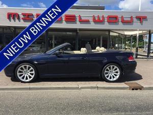BMW 6-serie Cabrio 630I HIGH EXECUTIVE AUT HEAD UP DYNAMIC DRIVE ACTIVE STEERING