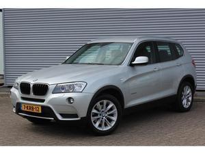 BMW X3 2.0I XDRIVE HIGH EXECUTIVE VOL LEDER, NAVI, CRUISE, CLIMA, DEALER ONDERHOUDEN