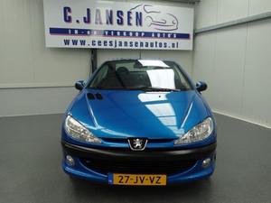 Peugeot 206 CC 1.6-16V AUTOMAAT. WINDVANGER. ELEKTR. R SP.